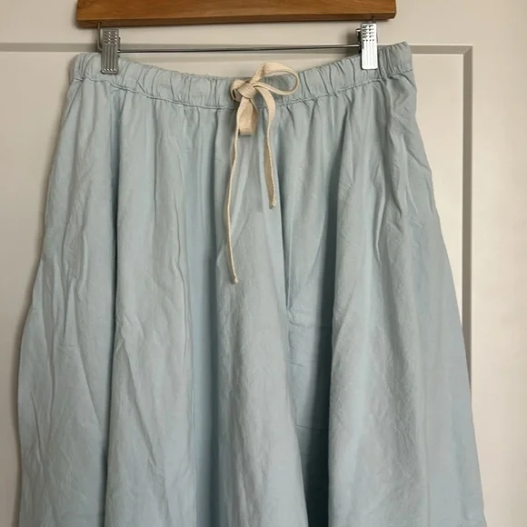FREE PEOPLE COASTAL EASE ASYMMETRICAL SKIRT SIZE L MSRP $68.00 NWT - Picture 7 of 12